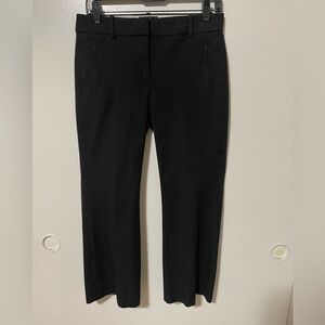 J.crew Teddie black pant size 4